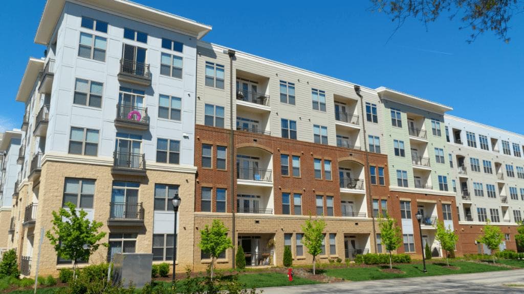 Aster on Aldine housing exterior